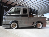 車低/車高調ｘ15インチｘ超越キャリバーカバー