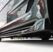 サイドアンダースポイラー/サイドステップ(ダクト2段アルミラス）