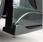 リアアンダースポイラー/リアバンパー(ダクトアルミラス・サイド2段ダクト）