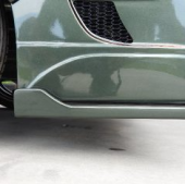 リアアンダースポイラー/リアバンパー(ダクトアルミラス・サイド2段ダクト）