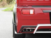 リアバンパー/F-1バックフォグ/専用マフラーカッター