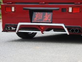 リアバンパー/F-1バックフォグ/専用マフラーカッター