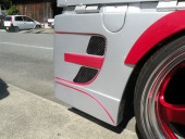 リアバンパー　ダクトサイド2段左右