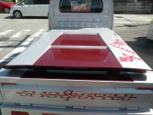 3D荷台FRPカバー（鍵&times;2.蝶番&times;2）/専用ウイング跳ね上げウイング