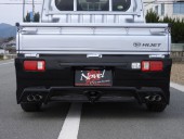 左右W出しマフラー/センター空洞