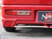 リアハーフカバー/マフラーカッター