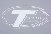 TAKE-OFFロゴステッカー