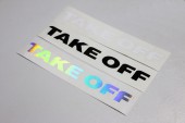 TAKEOFF ステッカー300mm